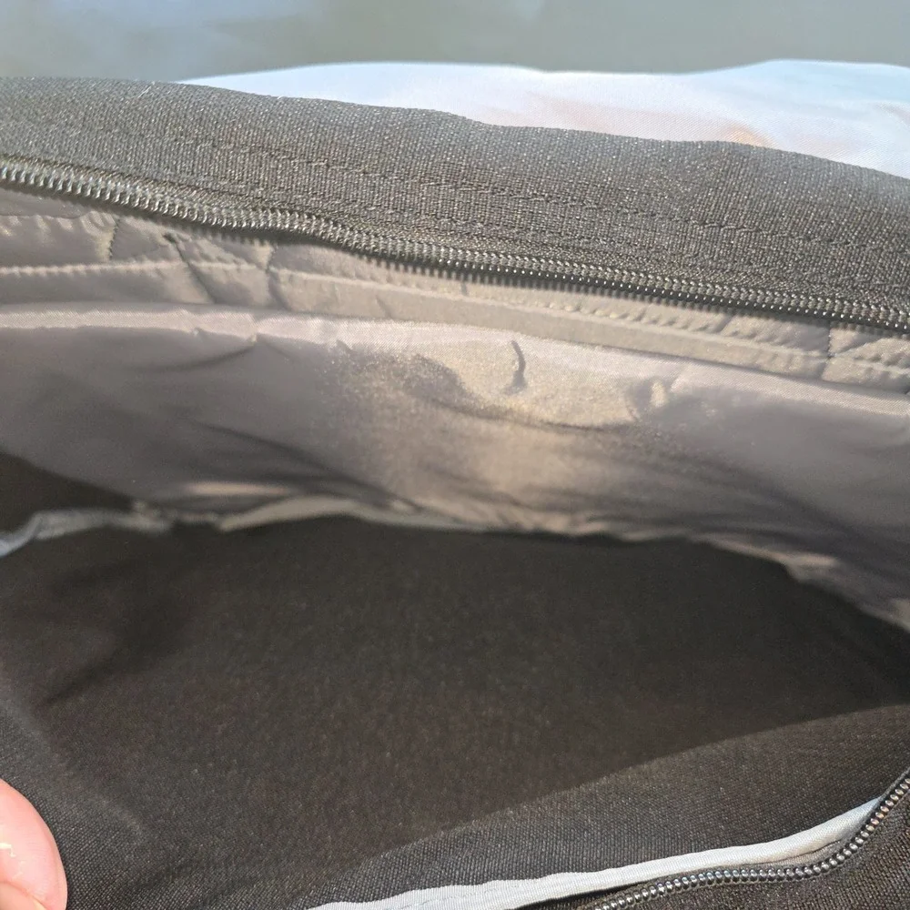 Samsonite Messenger Bag Black Red Laptop Case 74896 A66 Padded Shoulder Strap